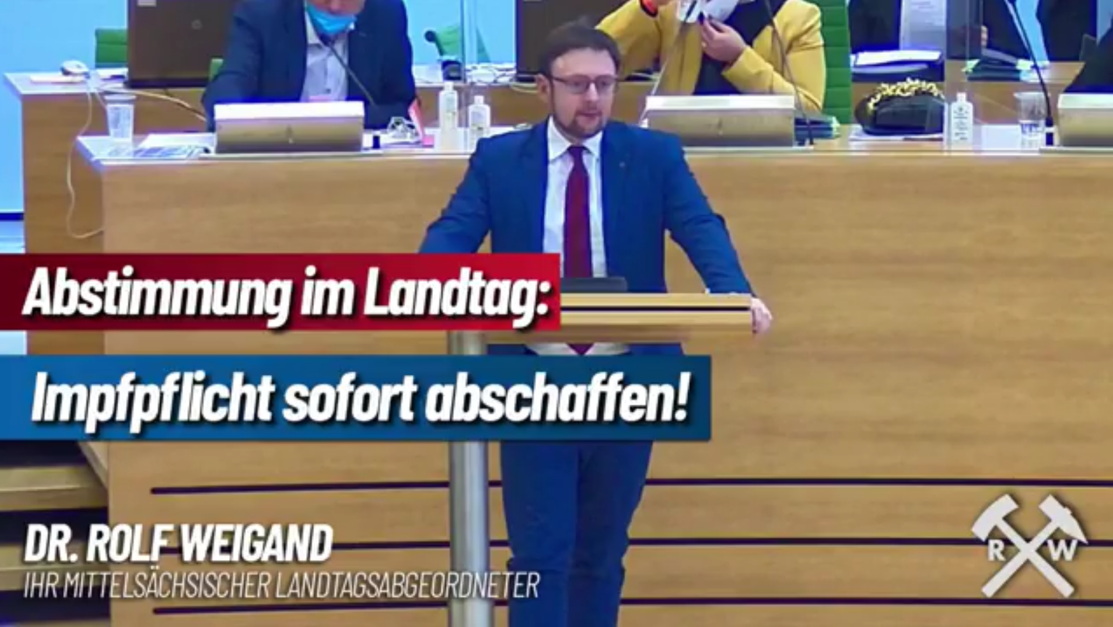 Dr. Weigand (MdL): Sie haben sich verrannt – die Impfpflicht muss weg!