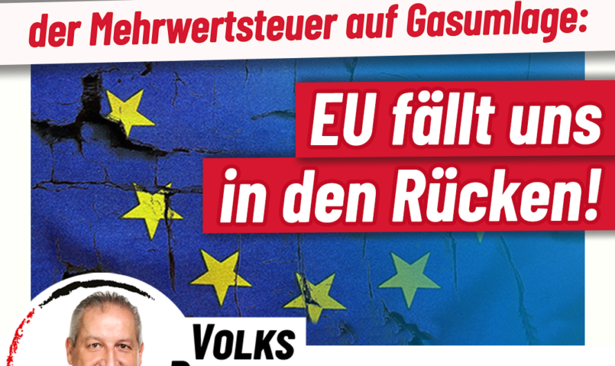 Mike MONCSEK (MdB): Die CDU-geführte EU lässt den Deutschen Bürger hängen