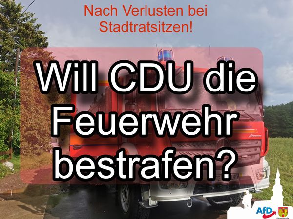 CDU verliert die Nerven!?